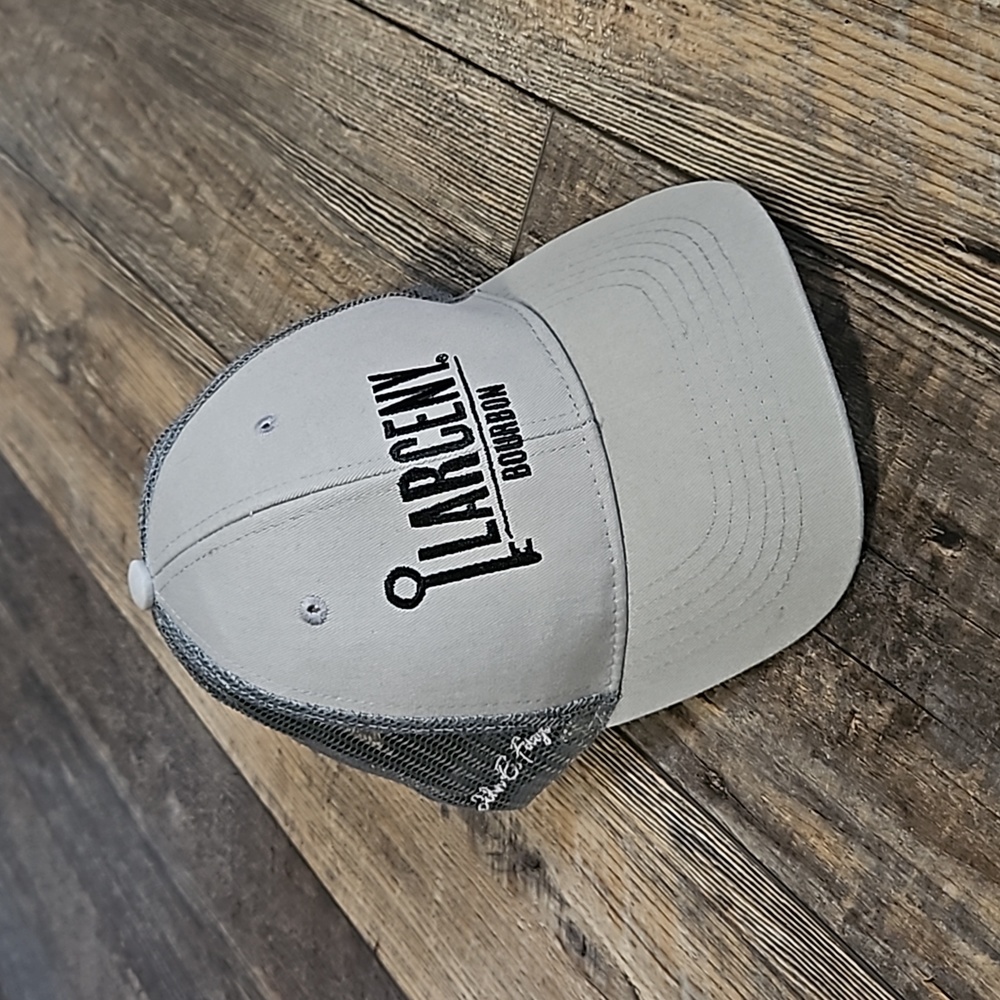 Larceny Bourbon Hat Gray Adjustable Truckers Style Cap